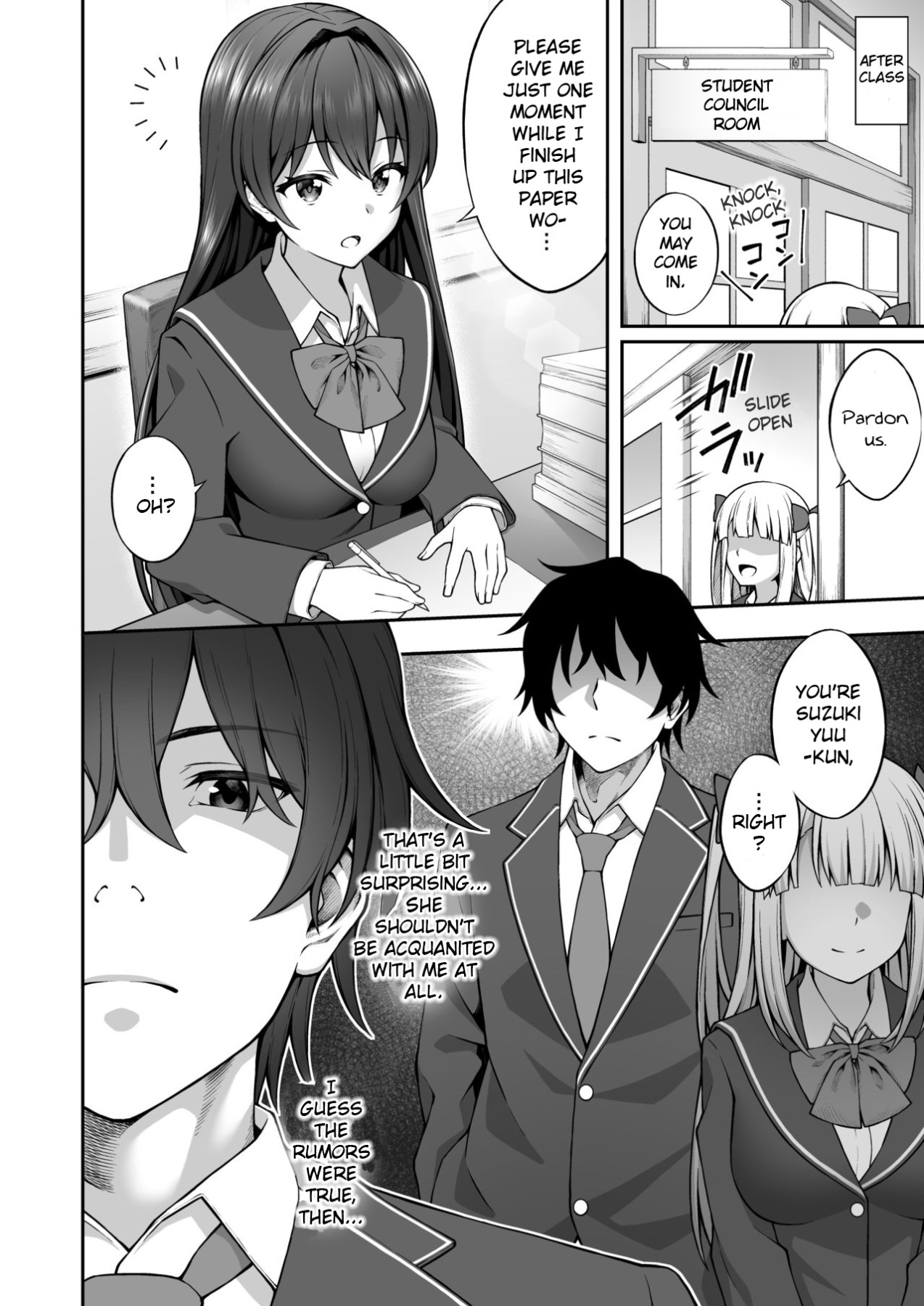 Hentai Manga Comic-Thanks To Hypnotism, I Had The Serious-Looking Student Council President In The Palm Of My Hands-Read-7